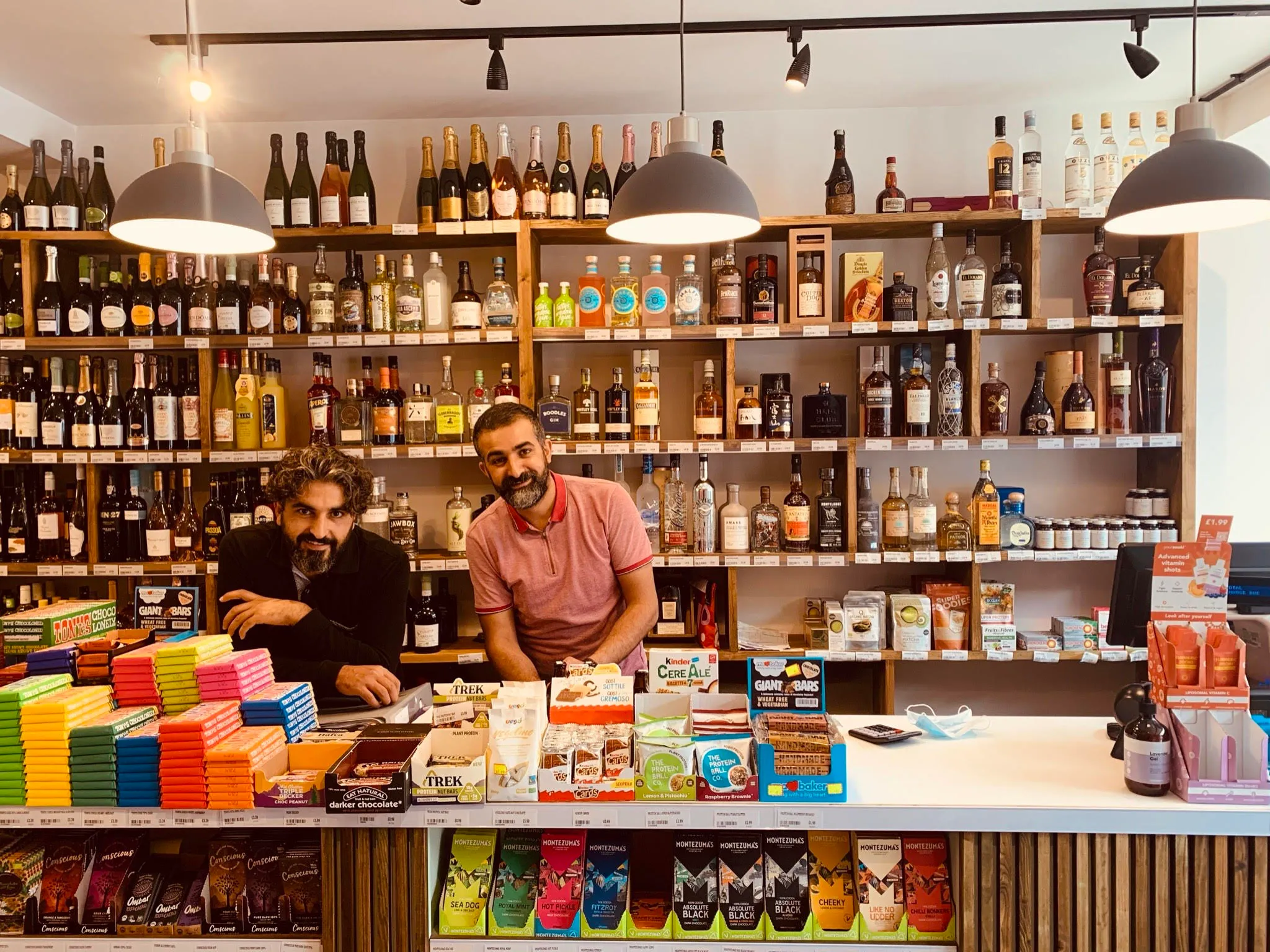Crouch Hill Pantry Counter and Owners